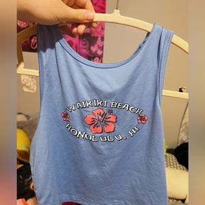 coconut girl tank top